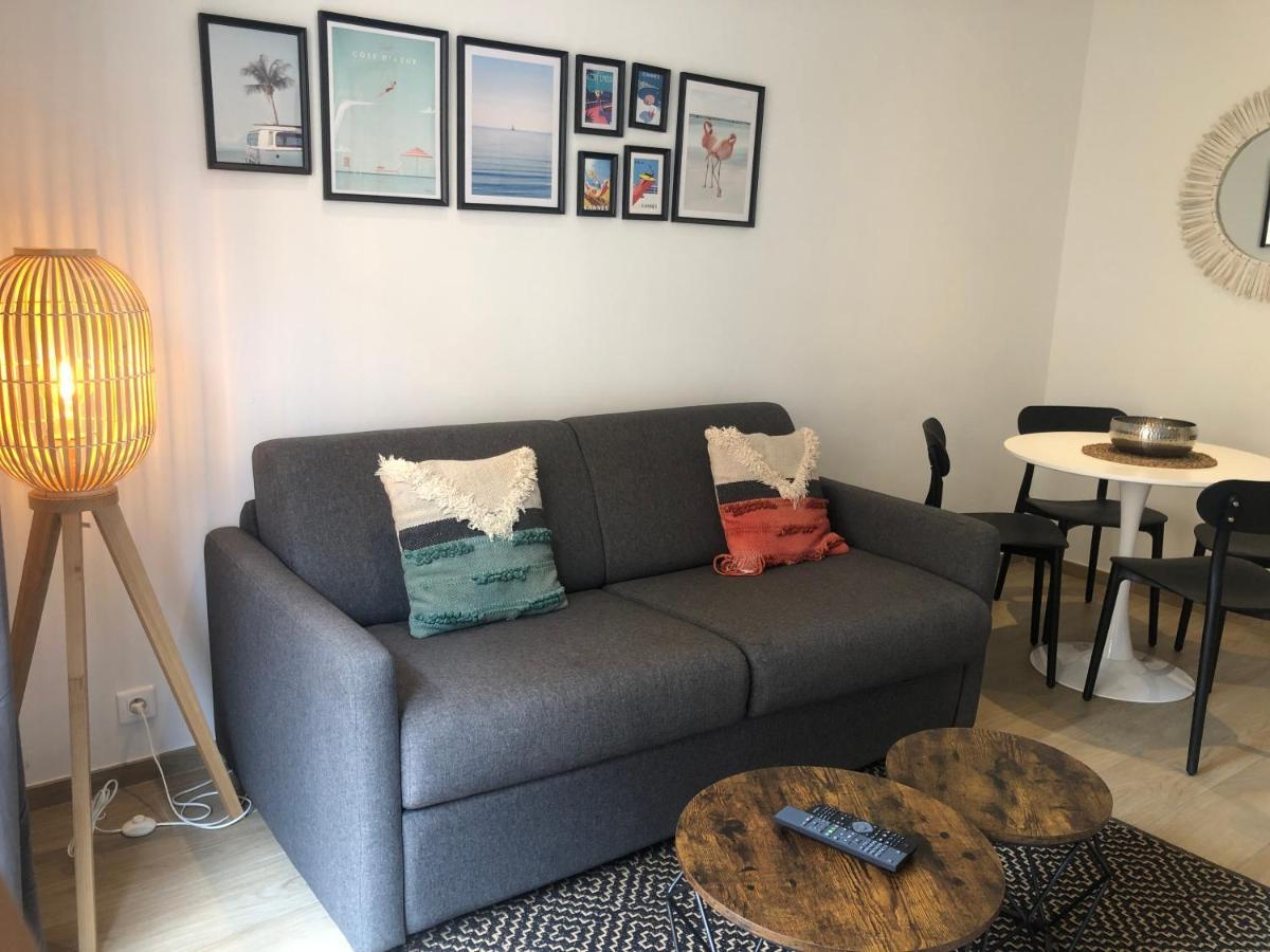 C001-Beau Studio Neuf Situe Au Centre Cannes Exterior foto